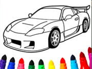 Kids Vehicles Coloring Book